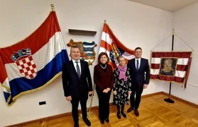 Župan Anđelko Stričak priredio prijam za veleposlanicu Portugalske republike Nj.E. Mariu Manuel Quintela Batista Durão