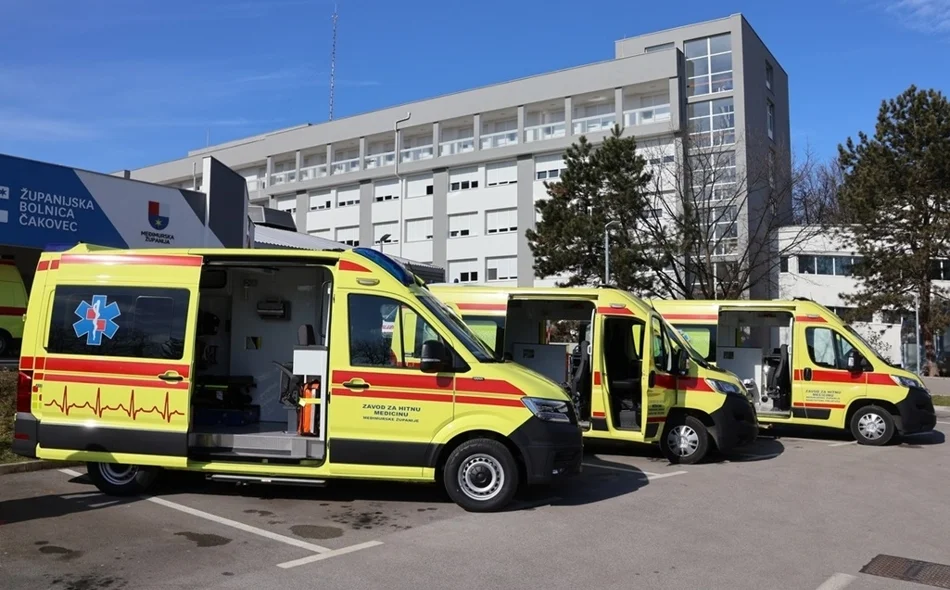 Zavodu za hitnu medicinu stigla nova vozila i oprema vrijedni gotovo 500.000 eura