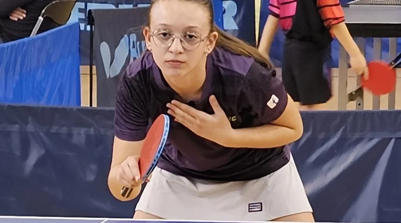 Tena Špoljarić, stolnotenisačica MGK-Drave Žabnik, osvojila broncu na jakom turniru u Krapini