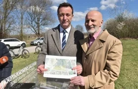 Gradonačelnik Neven Bosilj i Bruno Ister predstavili lokaciju budućeg novog doma za umirovljenike