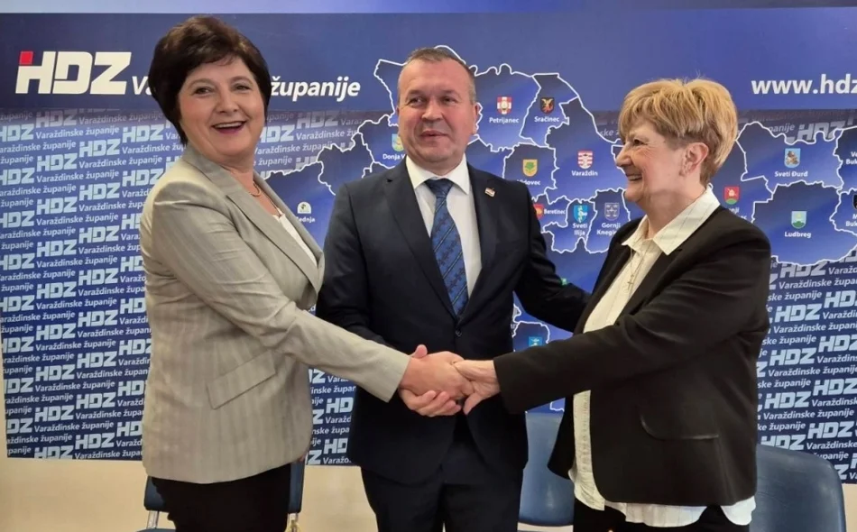 Potpisan sporazum o nastavku suradnje HDZ-a, liberala i umirovljenika u Varaždinskoj županiji