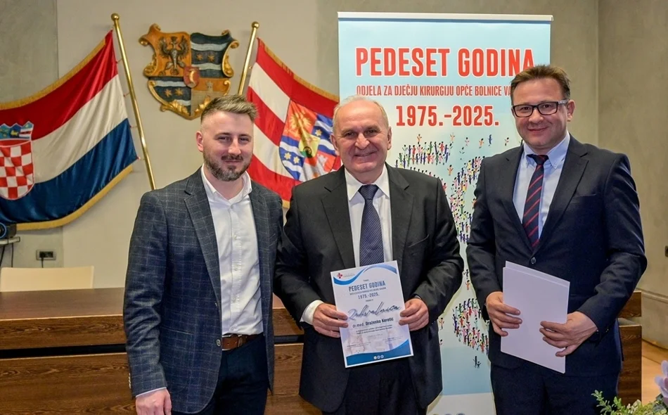 Obilježeno 50 godina dječje kirurgije varaždinske Opće bolnice: predanost, stručnost i empatija u službi najmlađih