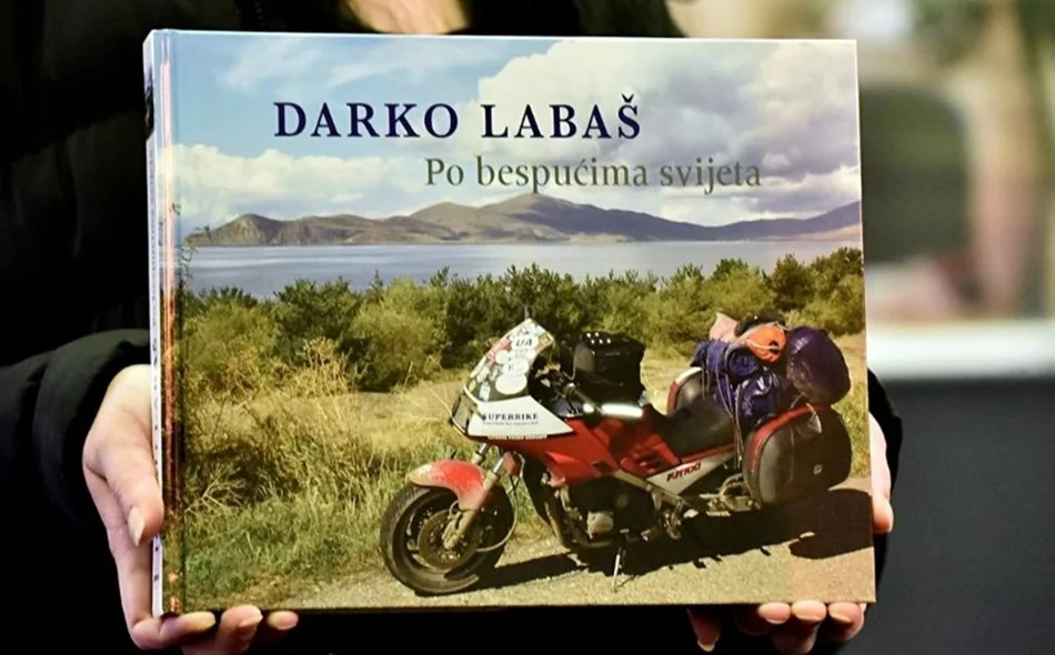 Stotine motorista i bajkera na promociji knjige Darka Labaša „Po bespućima svijeta“