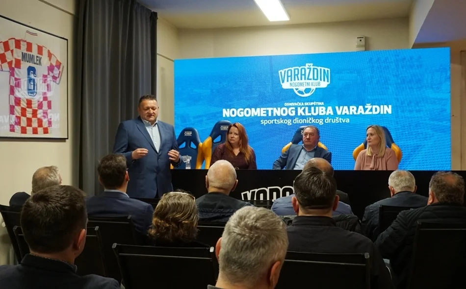 NK Varaždin na korak do preoblikovanja u sportsko dioničko društvo