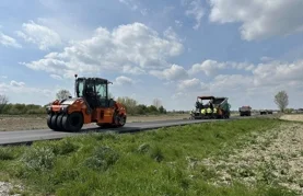 Župan Anđelko Stričak u pratnji načelnika Općine Sveti Đurđ Josipa Janija obišao radove na uređenju prometnice u naselju Hrženica