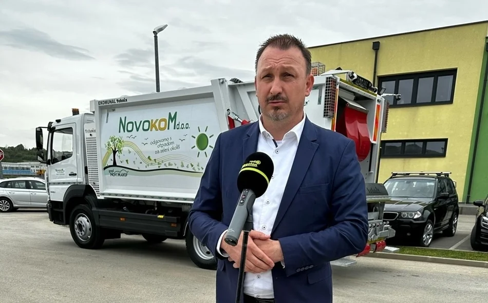 Novi Marof kupio komunalno vozilo za prikupljanje otpada
