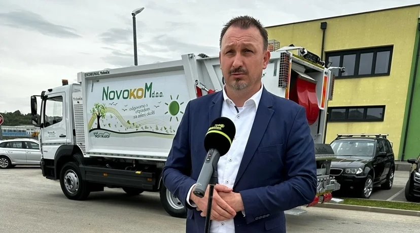 Novi Marof kupio komunalno vozilo za prikupljanje otpada