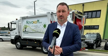 Novi Marof kupio komunalno vozilo za prikupljanje otpada