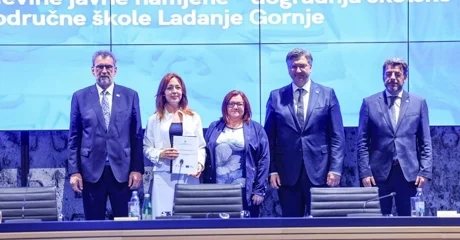 Plenković dao pola milijuna eura za dogradnju dvorane u Gornjem Ladanju