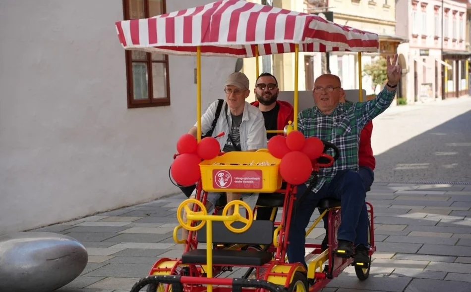 Novi bicikli za Udrugu gluhoslijepih osoba Varaždinske županije