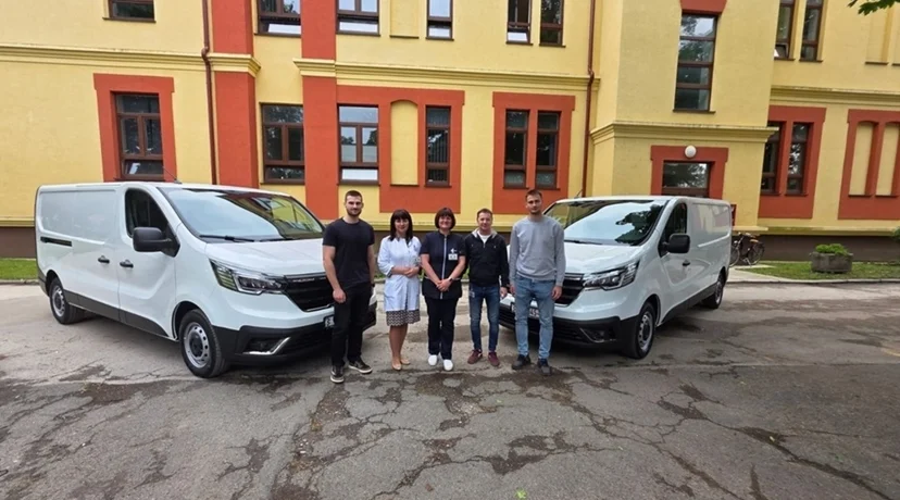Nova kombi vozila u krugu varaždinske Opće bolnice