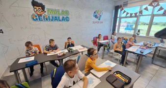 Župan Stričak posjetio školu "Malac genijalac"