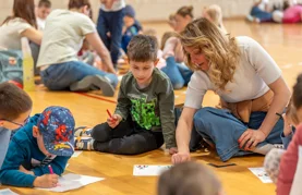 Varaždinski predškolci crtežima proslavili početak Olimpijskog festivala