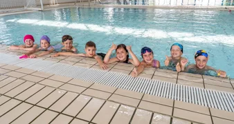 Mališani iz varaždinskih dječjih vrtića pokazali su snalažljivost u bazenu