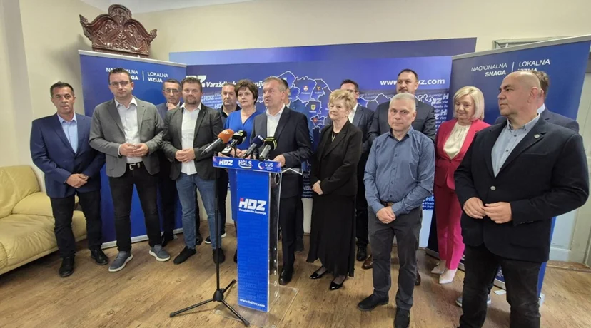 HDZ Varaždinske županije predstavio rezultate izbora