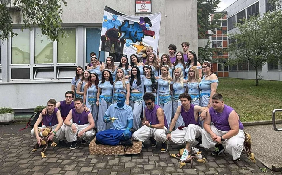 FOTO Veselje na gradskim ulicama, najodoru ima 4. G Gospodarske škole