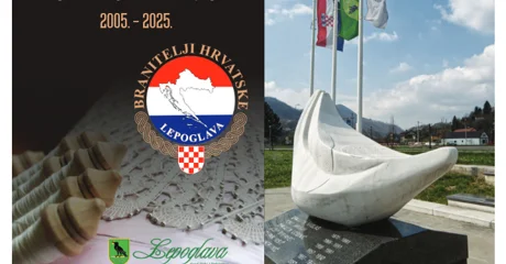 Poštanski žig i dopisnica kao trajna uspomena na 20 godina djelovanja Udruge branitelja