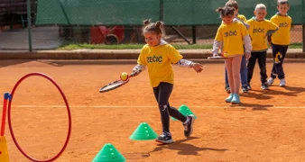 Mališani iz varaždinskih dječjih vrtića pokazali teniske vještine
