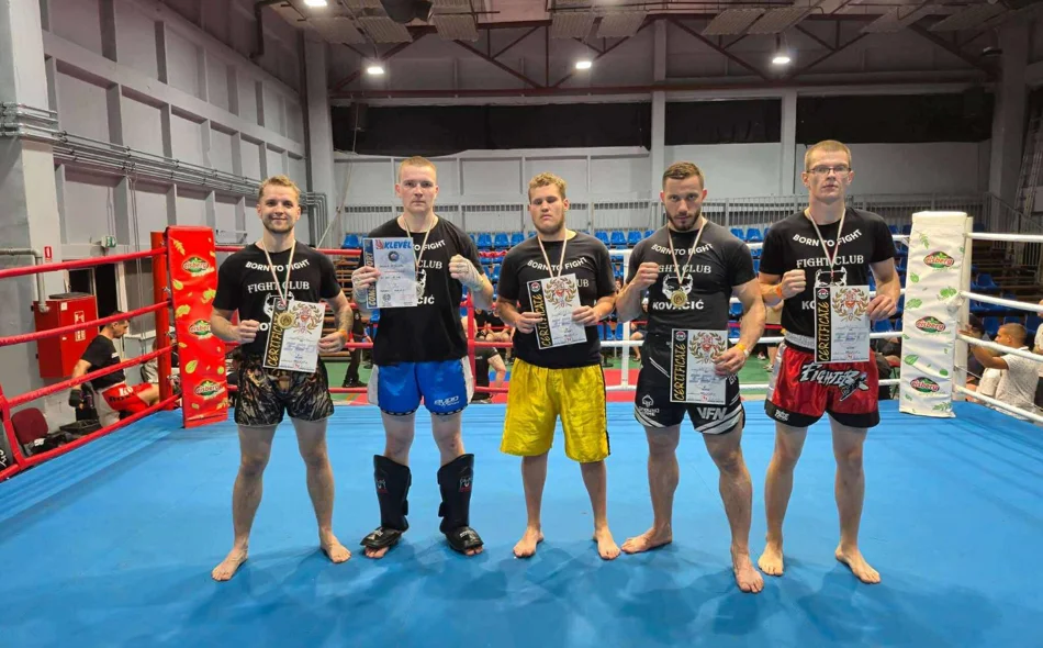 Borci Fight Cluba Kovačić nastupili u Budimpešti: Sakač neporažen