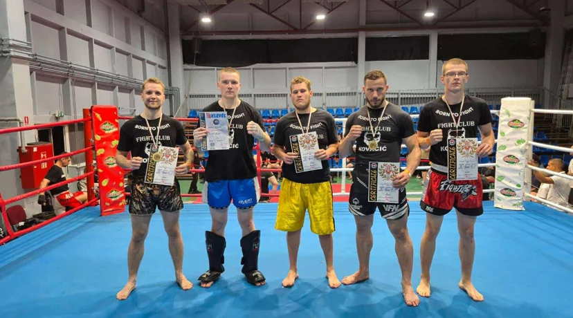 Borci Fight Cluba Kovačić nastupili u Budimpešti: Sakač neporažen