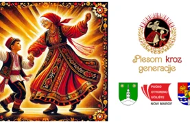 Umirovljenici i djeca zajedno na pozornici Kulturnog centra u Novom Marofu