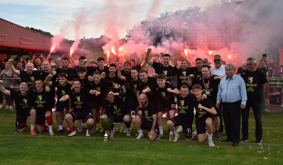 Nogometaši cestičkog Poleta primili pehar za osvojeno prvenstvo