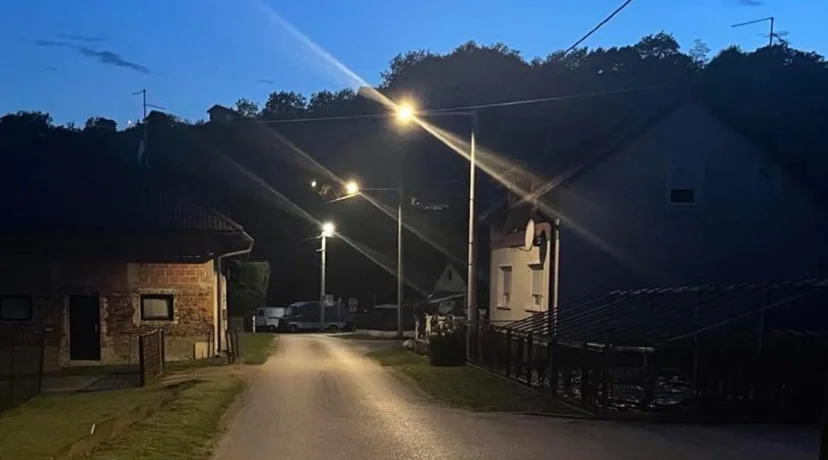 Na području Općine Vidovec postavljena nova LED rasvjeta