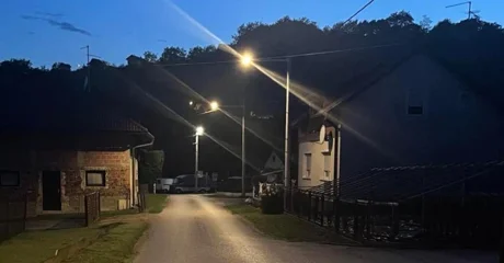 Na području Općine Vidovec postavljena nova LED rasvjeta