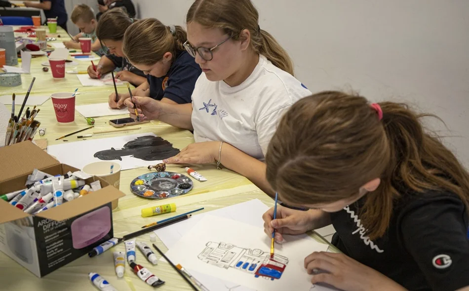 Mališani na kreativni način učili o vatrogascima i njihovom poslu