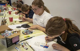 Mališani na kreativni način učili o vatrogascima i njihovom poslu