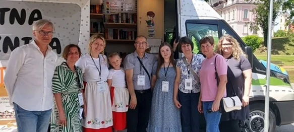 Projekt &bdquo;Čitanje na kotačima&ldquo; predstavljen na Festivalu bibliobusa