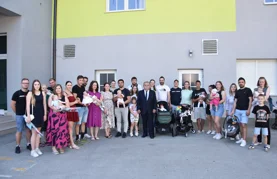U Cestici održan prijam za roditelje novorođene djece