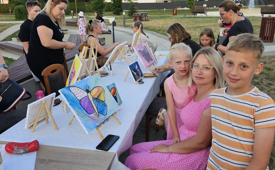 Likovna radionica i filmska večer pod vedrim nebom