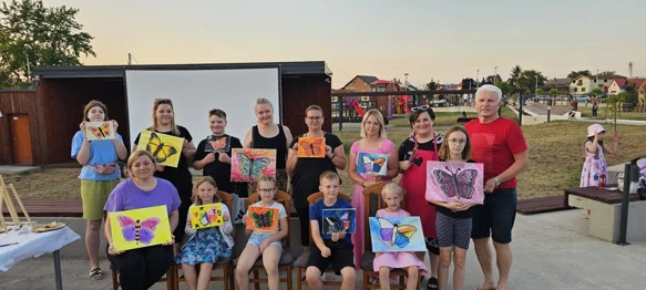 Likovna radionica i filmska večer pod vedrim nebom