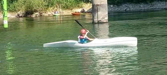 Mlada kajakašica Varteksa Hana Valjak osvojila srebro u Sloveniji