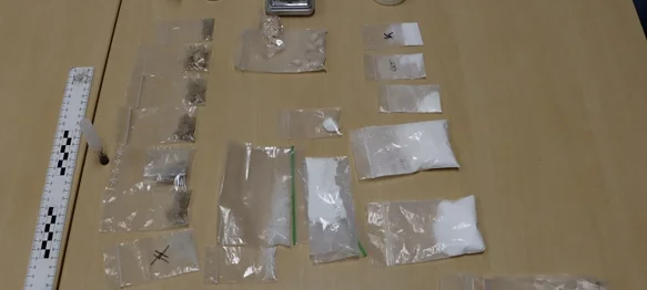 Policija u Trnovcu zatekla Slovence s velikom količinom droge