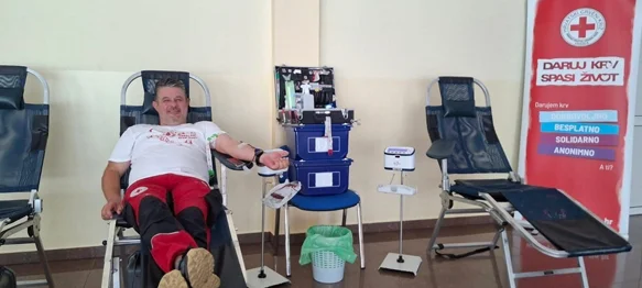 U akciji dobrovoljnog darivanja krvi prikupljeno 19 doza