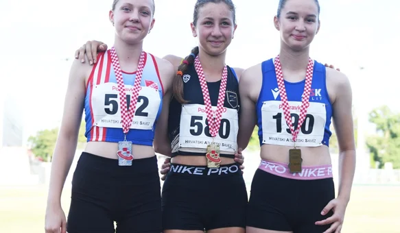 S Prvenstva Hrvatske u Varaždin stiglo pet medalja