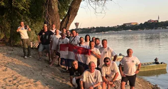 Varaždinski branitelji Dravom i Dunavom jubilarni 20. put stigli u Vukovar