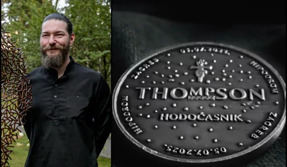 Varaždinac Nikola Vudrag autor ekskluzivnog medaljona za Thompsonov koncert