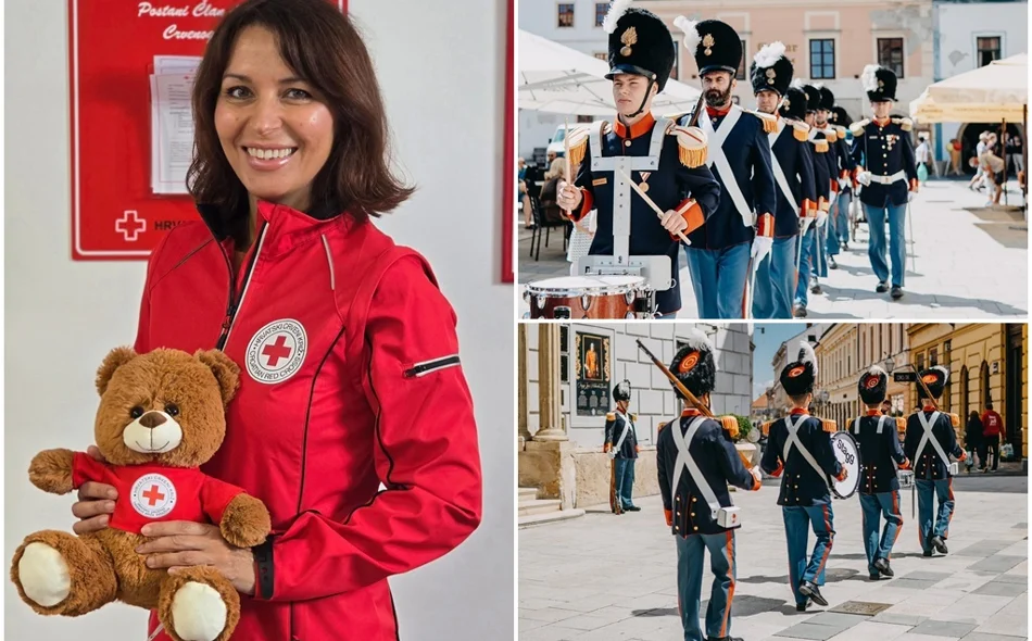 Pucanj iz topa izvodi Sandra Mintas iz varaždinskog Crvenog križa