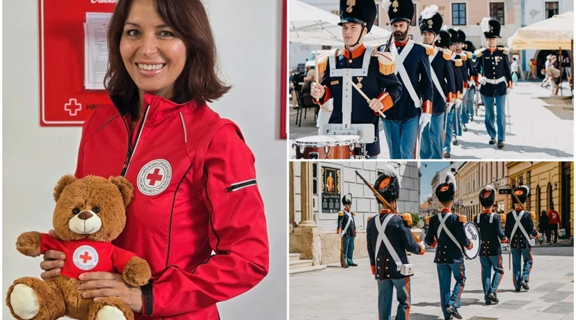 Pucanj iz topa izvodi Sandra Mintas iz varaždinskog Crvenog križa