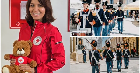 Pucanj iz topa izvodi Sandra Mintas iz varaždinskog Crvenog križa