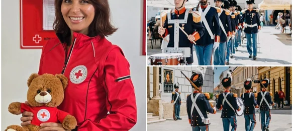 Pucanj iz topa izvodi Sandra Mintas iz varaždinskog Crvenog križa