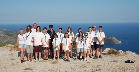 Ludbreški izviđači logorovali na Lastovu