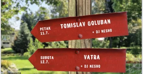 Ovog vikenda u gradskom parku koncerti Tomislava Golubana i Vatre