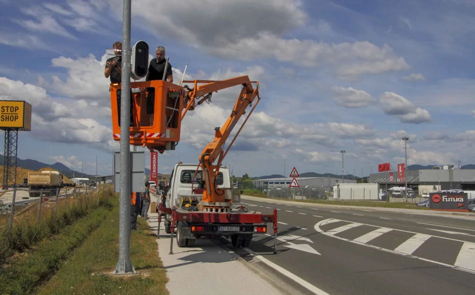 Postavljena četiri nova kućišta za kamere za nadzor brzine