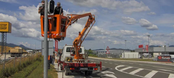 Postavljena četiri nova kućišta za kamere za nadzor brzine