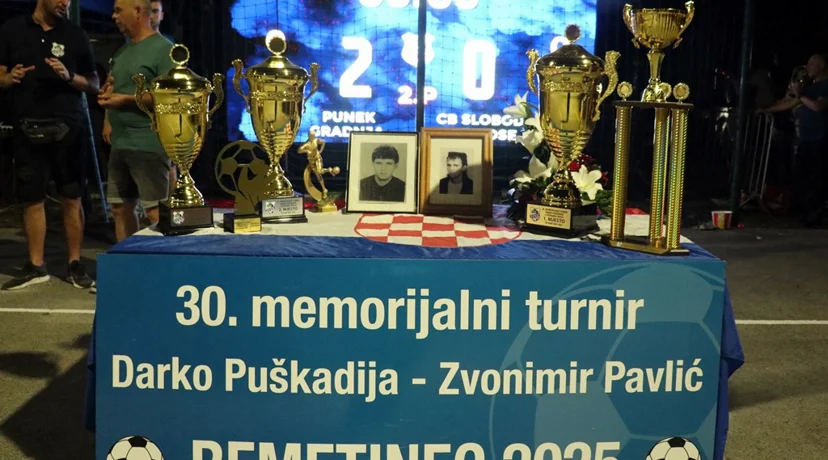 Remetinec odao počast herojima Darku Puškadiji i Zvonimiru Pavliću