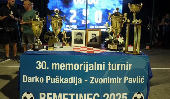 Remetinec odao počast herojima Darku Puškadiji i Zvonimiru Pavliću